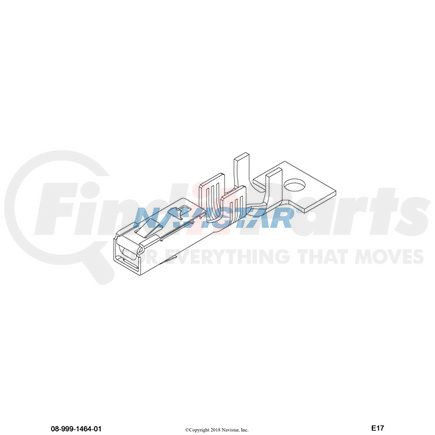 3710403C1 by NAVISTAR - Electric Terminal Pin