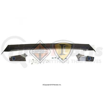 3509876C91 by NAVISTAR - Hood Deflector