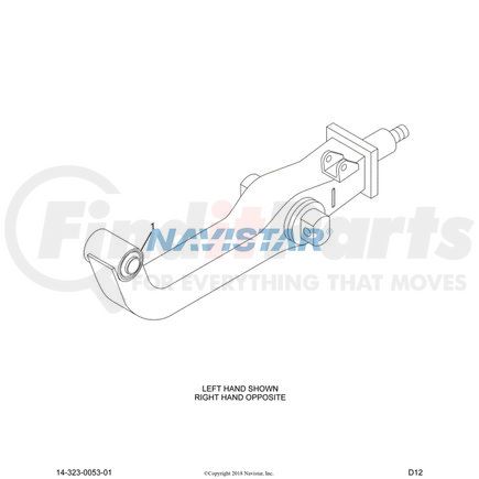 2597171C1 by NAVISTAR - INTERNATIONAL BUSHING-HD AD-123