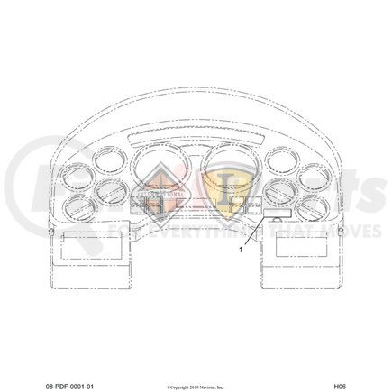 3624182C1 by NAVISTAR - Miscellaneous Label