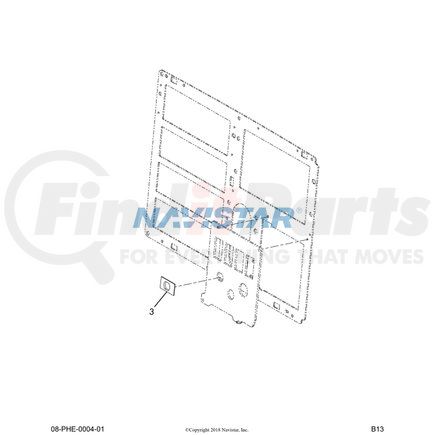 3589713C1 by NAVISTAR - Miscellaneous Label