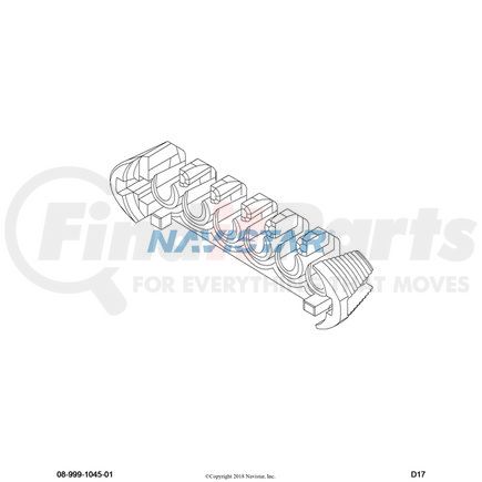 3551897C1 by NAVISTAR - INTERNATIONAL LOCK CONNECTOR BODY*CONNECTOR*