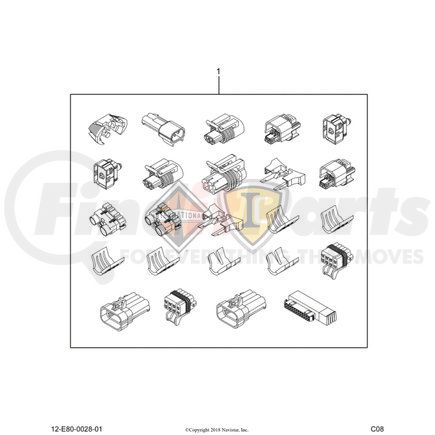 3622825C91 by NAVISTAR - Engine Wiring Harness