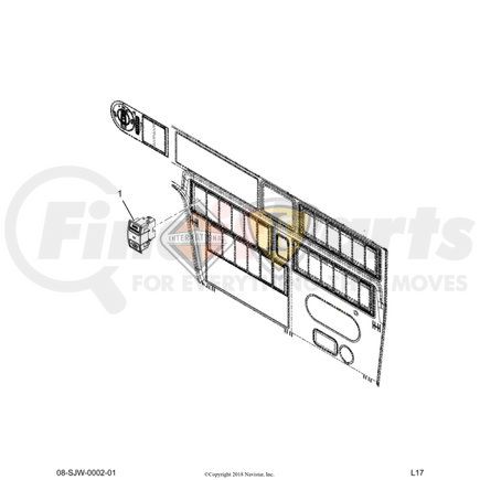 3766138C1 by NAVISTAR - SWITCH, MULTIPLEX