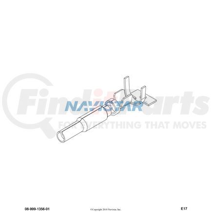 1661537C1 by NAVISTAR - Electric Terminal Pin