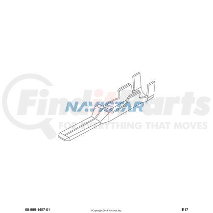 3535305C1 by NAVISTAR - Electric Terminal Pin