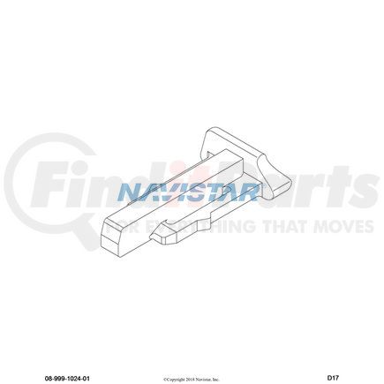 3540454C1 by NAVISTAR - INTERNATIONAL LOCK CONNECTOR BODY*TWO-WAY FO