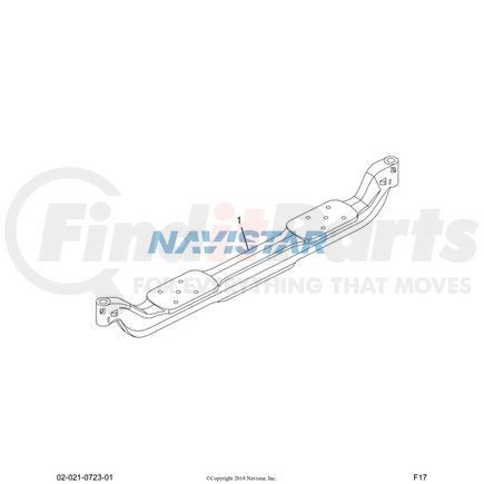 2508576C1 by NAVISTAR - INTERNATIONAL BEAMI FRT AXLE