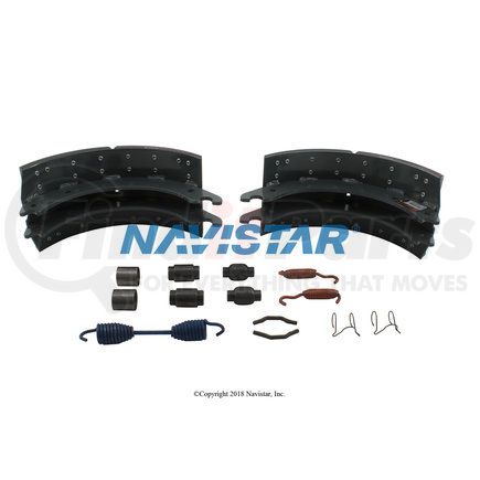 KSMA2124707QP by NAVISTAR - Drum Brake Shoe