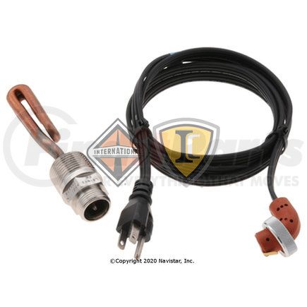 ZBL3500013 by NAVISTAR - INTERNATIONAL HEATER THREADED IMMERSION