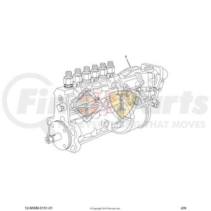 2597549C91 by NAVISTAR - Fuel Injection Pump