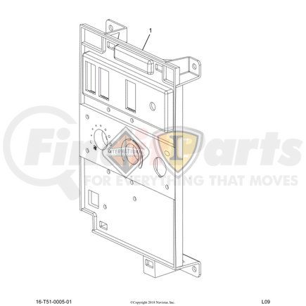 3689298C2 by NAVISTAR - INTERNATIONAL PANEL CONTROL SWI