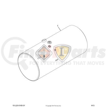 6114430C93 by NAVISTAR - TANK