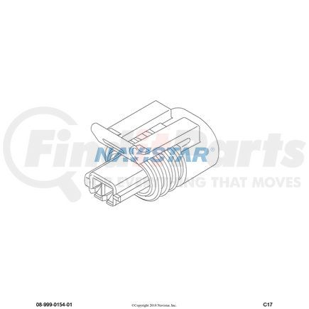 3519587C1 by NAVISTAR - Electrical Connectors