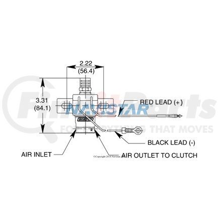 HOR993286 by NAVISTAR - A/C Solenoid Valve