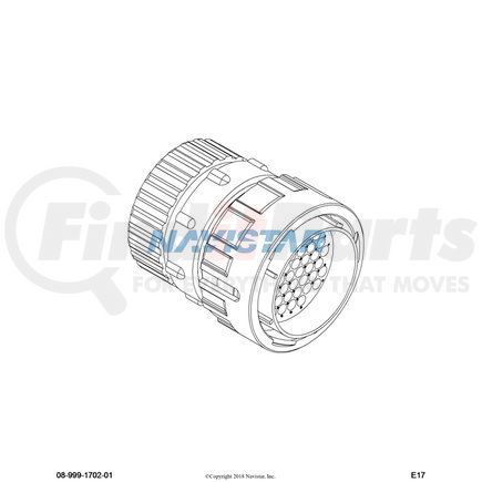 3566585C91 by NAVISTAR - INTERNATIONAL CONNECTOR BODY*PIN TERMINAL WI