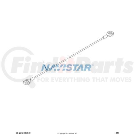 3574862C1 by NAVISTAR - INTERNATIONAL CABLE PANEL OR DO