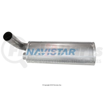 2505109C1 by NAVISTAR - INTERNATIONAL MUFFLER ASM RT HORIZ/VERT