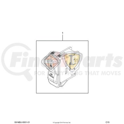 3932819C1 by NAVISTAR - Trailer Wiring Harness