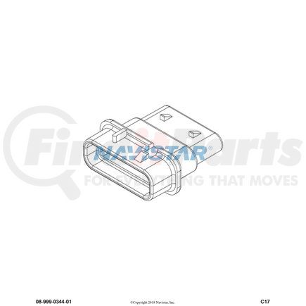 3543729C1 by NAVISTAR - INTERNATIONAL CONNECTOR BUS BAR*BUS BAR* 150