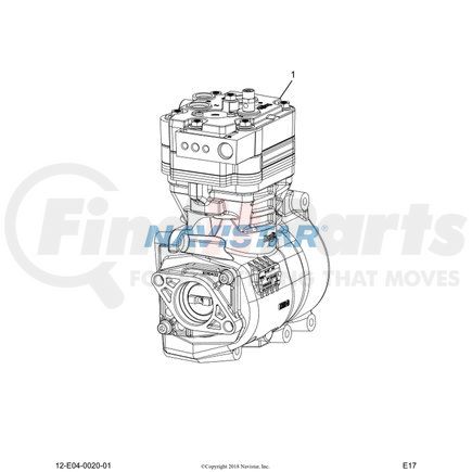 BXK109119 by NAVISTAR - VALVE,UNLOADING VALVE