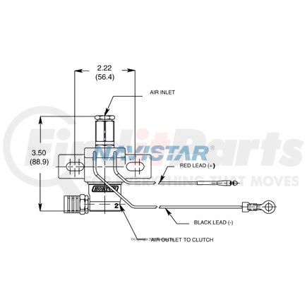 HOR993296 by NAVISTAR - VALVE