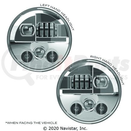 JW0557463 by NAVISTAR - Headlight set