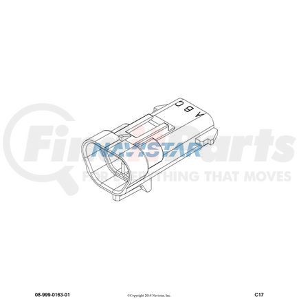 3522252C1 by NAVISTAR - Electrical Connectors