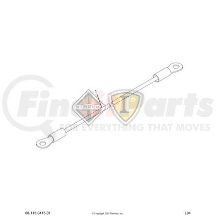 365679C2 by NAVISTAR - Electric Terminal Pin