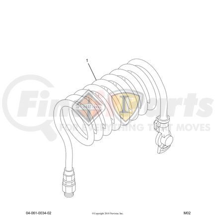 3564164C1 by NAVISTAR - INTERNATIONAL CONNECTR,CONNECTO