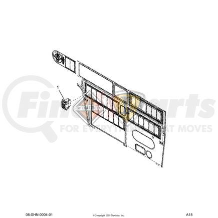 3766076C1 by NAVISTAR - SWITCH, ELECTRONI