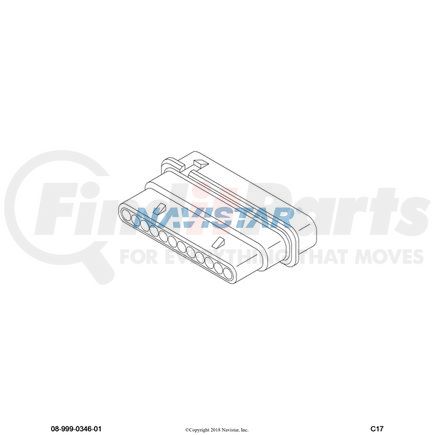 3543733C1 by NAVISTAR - INTERNATIONAL CONNECTR,CONNECTOR BUS BAR*BUS