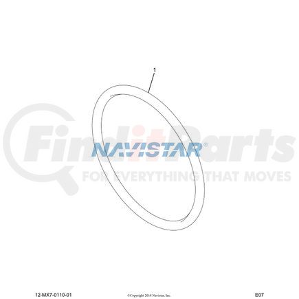 1870664C1 by NAVISTAR - SEAL O-RING