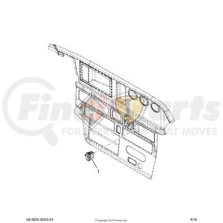 3766677C2 by NAVISTAR - SWITCH, ELECTRONI