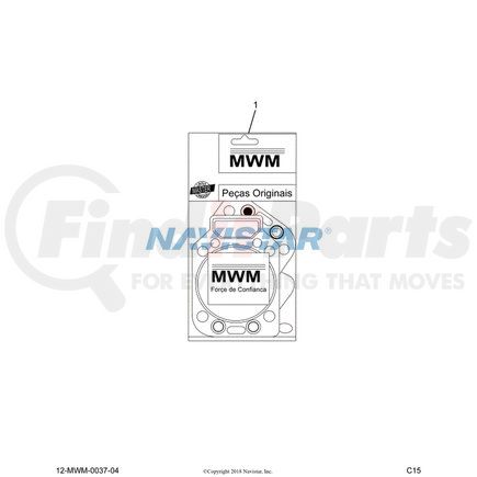 2600917C1 by NAVISTAR - INTERNATIONAL GASKET