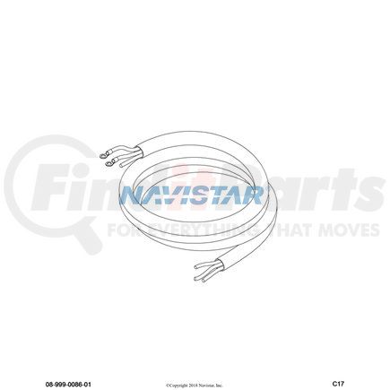 3757368C1 by NAVISTAR - CABLE,ASM, INVERT