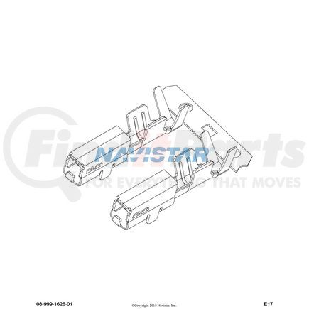 3703732C1 by NAVISTAR - Electric Terminal Pin