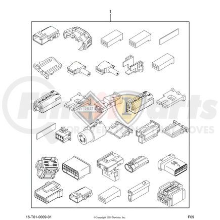 3825869C94 by NAVISTAR - Sleeper Wiring Harness