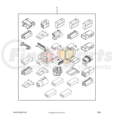 3954480C91 by NAVISTAR - INTERNATIONAL HARNESS,SLEEPER B