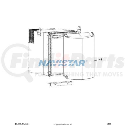 3802265C4 by NAVISTAR - PANEL , REFRIGERA