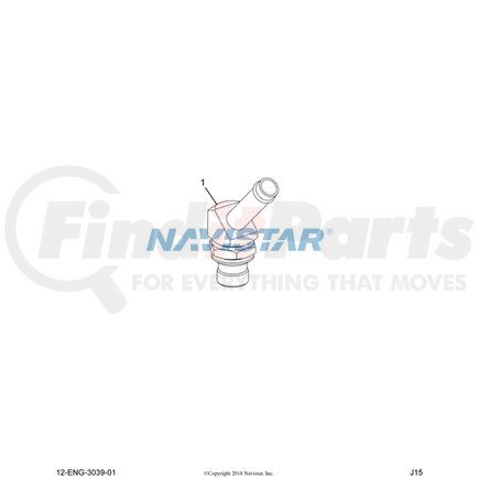 3565199C1 by NAVISTAR - INTERNATIONAL ELBOW HOSE*45 DEG