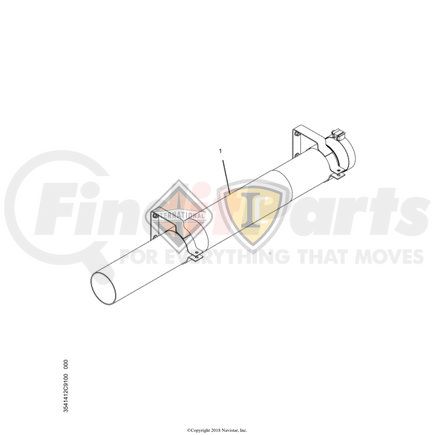 3541740C2 by NAVISTAR - Exhaust Bracket