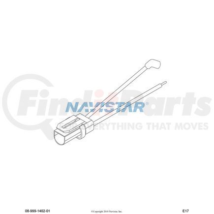 2002133C91 by NAVISTAR - Electronic Brake Control Wiring Harness