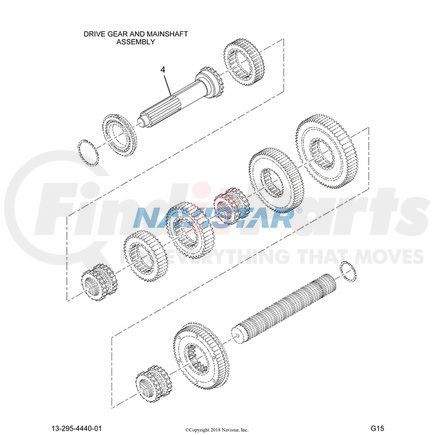 591066C1 by NAVISTAR - INTERNATIONAL NUT-M/S BEARING