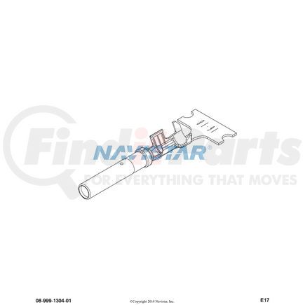 3572625C1 by NAVISTAR - INTERNATIONAL TERMINAL CABLE SCKT 16 GA