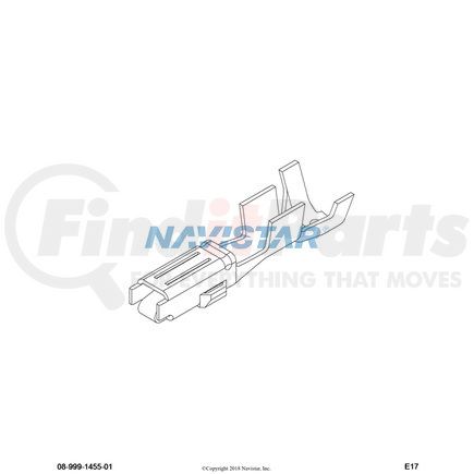 3536989C1 by NAVISTAR - Electric Terminal Pin