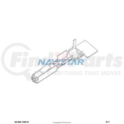 3702881C1 by NAVISTAR - Electric Terminal Pin