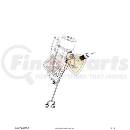 3984786C91 by NAVISTAR - INTERNATIONAL SWITCH, TURN SIGN