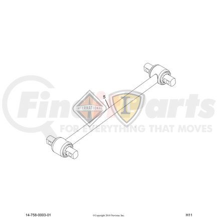 3593282C1 by NAVISTAR - Axle Torque Rod