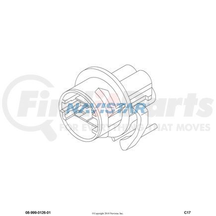 1664227C1 by NAVISTAR - INTERNATIONAL SOCKET LAMP SEALED